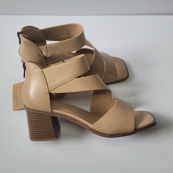 Frye And Co Tan Women's Heeled Sandals Size 10 - Picture 5 of 8